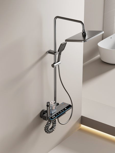 按键四功能淋浴花洒 按键四功能淋浴花洒